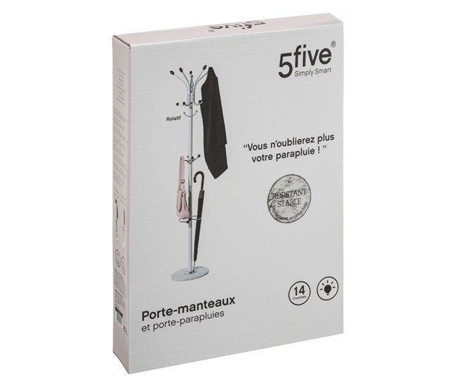 Suporte para guarda-chuva para móveis auxiliares Preto
