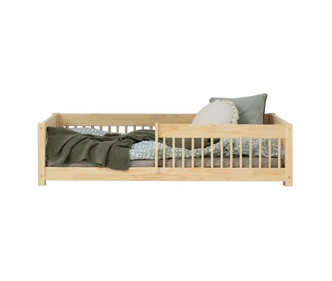 Cama infantil de madeira Mila Montessori CPW 96x199 Madeira