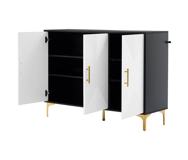 Aparadores Branco/ Preto