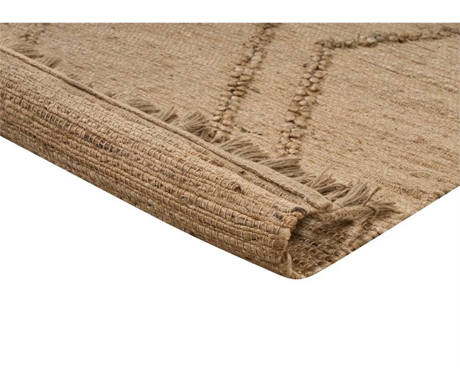 Beliani Entrelaçado HANDERE 160x230 Bege