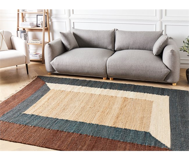Beliani Entrelaçado ORTAKOY 160x230 Multicor