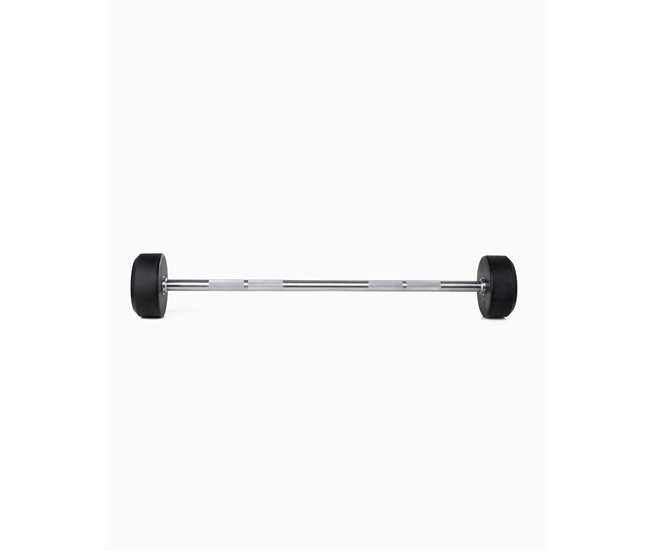 Barra Peso Fixo 25Kg - BOOMFIT Preto