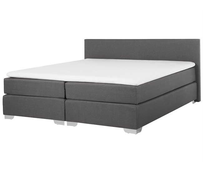 Beliani Cama continental Poliéster PRESIDENT 190x210 Bege