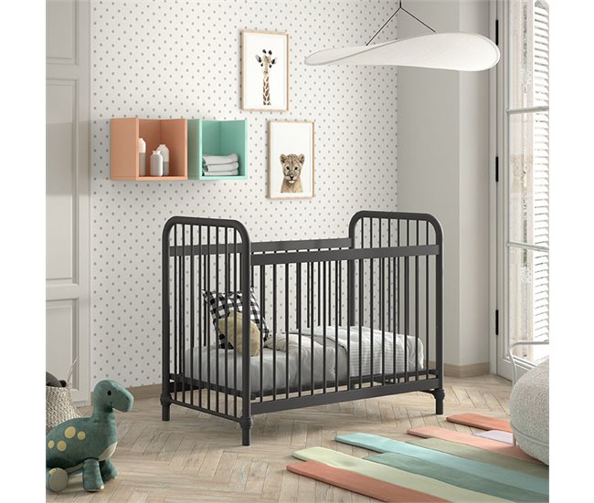 Berço Jaxx by Vipack Bronxx Preto