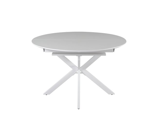 Mesa de jantar extensível CINTHYA Branco