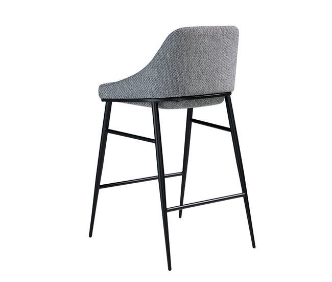 ANGEL CERDA Banco em tecido cinzento Cinza