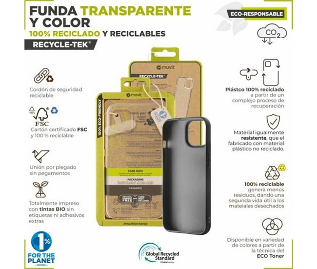Capa para Telemóvel iPhone 15 Pro Preto