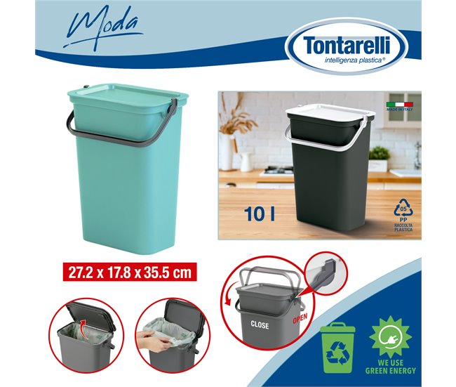 Recipientes para reciclagem Branco