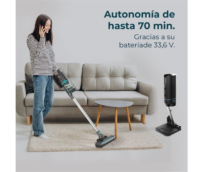 Aspirador sem Cabo ROCKSTAR 10000 NEBULA STATION Preto