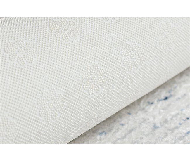 ANDRE 1213 Tapete Grego vintage antiderrapante 80x150 Branco
