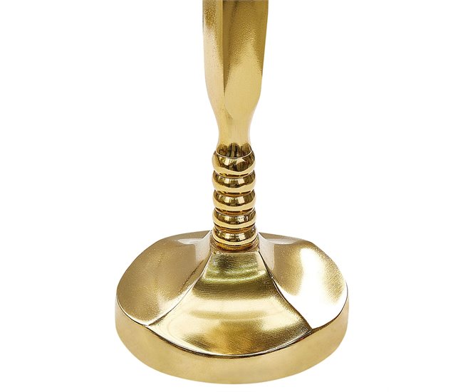 Beliani Candelabro TIRAH Dourado