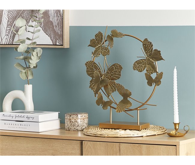 Beliani Acessório decorativo BERYLLIUM Dourado