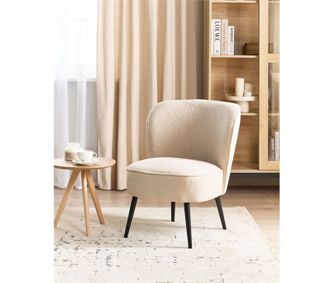 Beliani Poltrona VOSS Bege