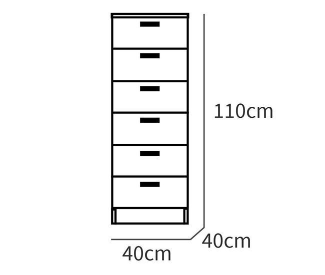 Cômoda Briebe Nova BRI-6074 Madeira