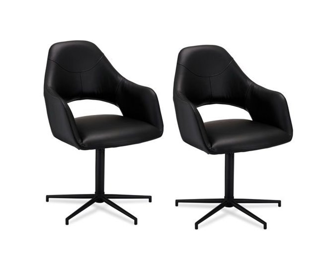 Conjunto de 2 cadeiras de cozinha luna