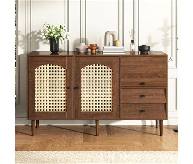 Aparador, porta, gaveta, armário de sala, cómoda Madeira