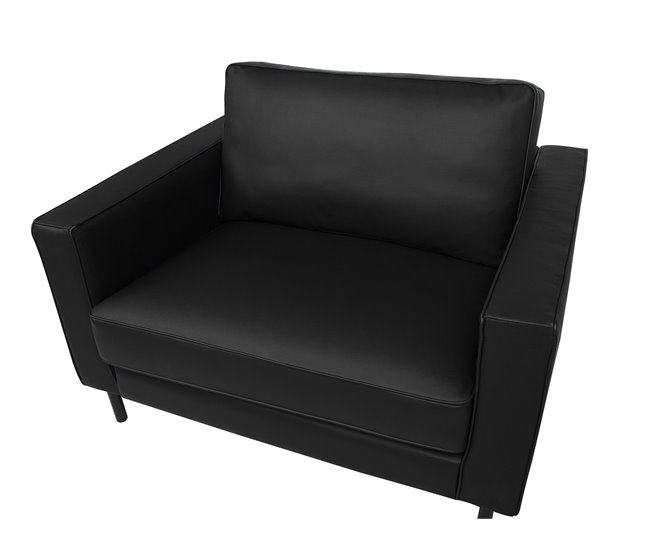 Beliani Poltrona SAVALEN Preto