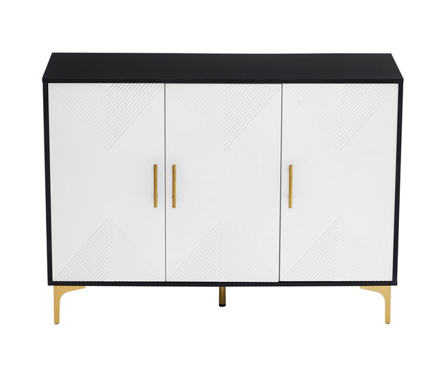 Aparadores Branco/ Preto