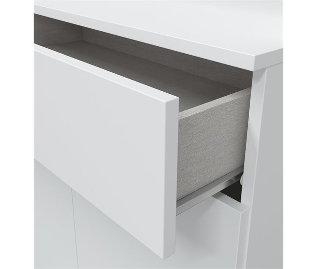 Louceiro de cozinha CONFO BASIC Branco Branco