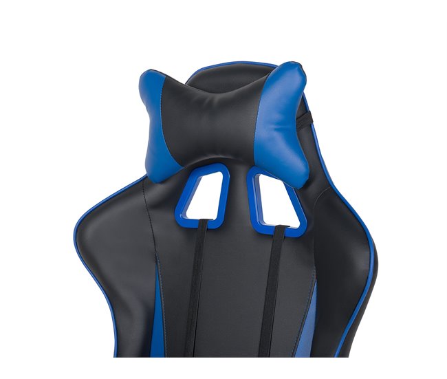 Beliani Cadeira de escritório GAMER Azul