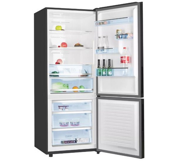 INFINITON Frigorifico Combi FGC-432WC85DEK Preto / Cinza