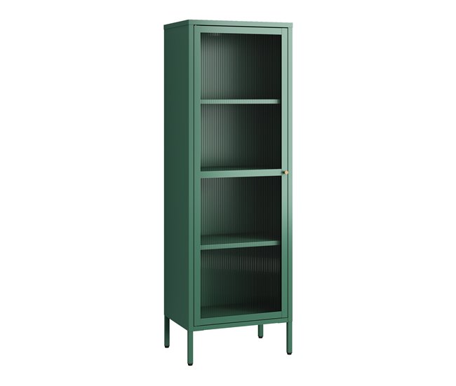 Vitrina säkylä 1 porta aço [en.casa] 50