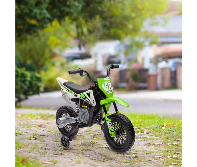 Mota Elétrica para Crianças PP e Metal AIYAPLAY Verde