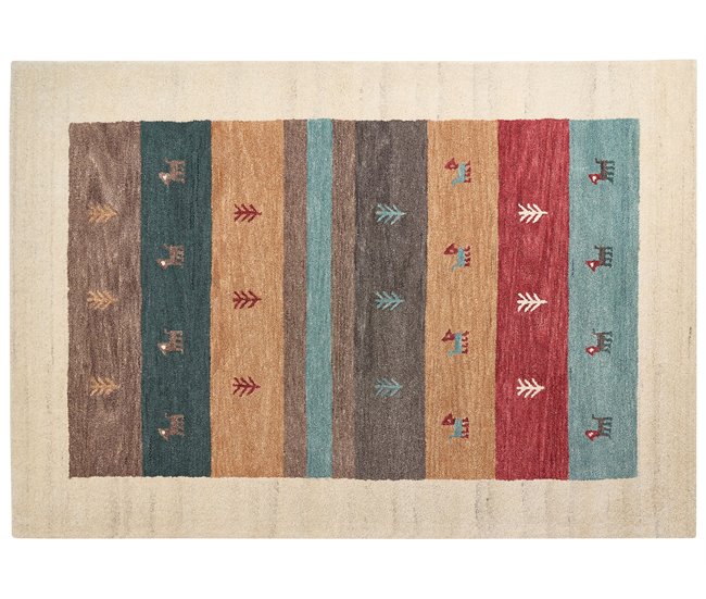 Beliani Pelos curtos SARILAR 160x230 Multicor