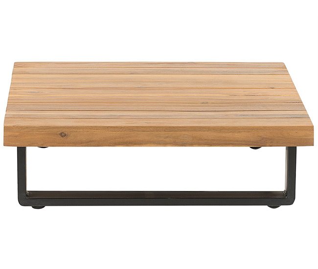 Beliani Conjunto de jardín MYKONOS Cinza Escuro