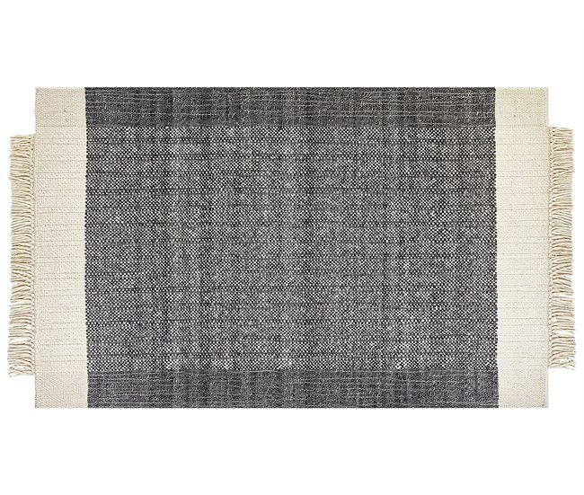 Beliani Pelos curtos ATLANTI 140x200 Branco/ Bege