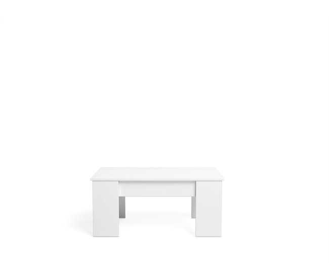 Mesa de centro elevável LOW Branco