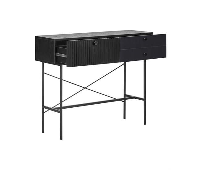 Beliani Consola COVENTRY Preto