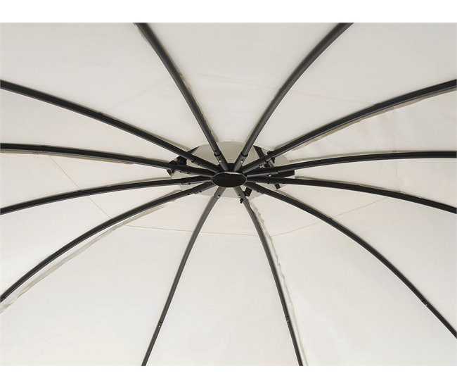 Beliani Pérgola de Jardim SAFARA 368x368 Bege