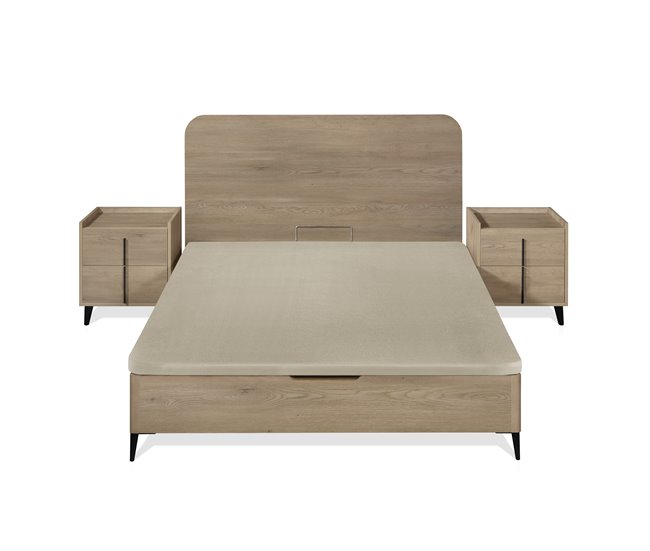 Sommier de madeira MOMA HILDING 