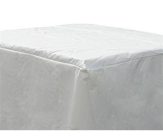 Beliani Proteção para os móveis CHUVA Branco
