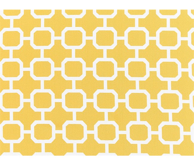 Beliani Almofada de assento para exterior TERNI 34x37 Amarelo