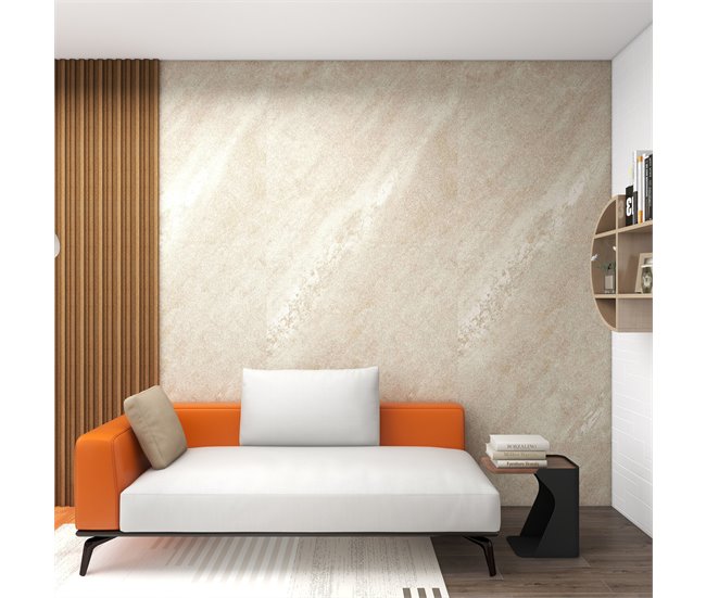 Revestimento de parede Bladel 4 painéis PVC Creme