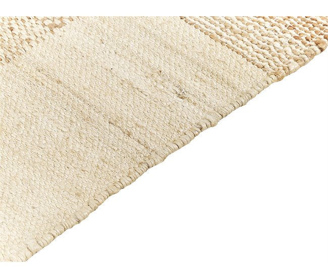 Beliani Entrelaçado HAMZALAR 80x150 Bege