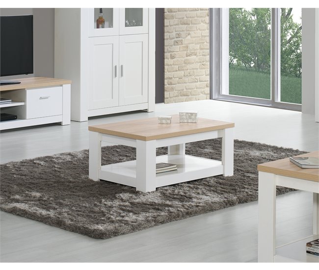 Mesa Centro Florenca Branco