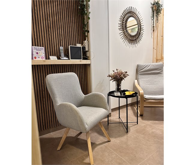 Beliani Espelho STENEN 76x3 Areia