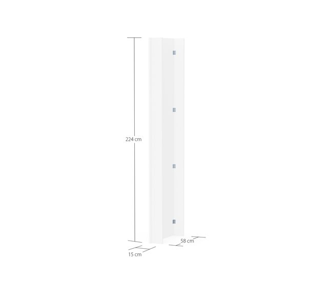 Acessório de canto DRESSING II Branco