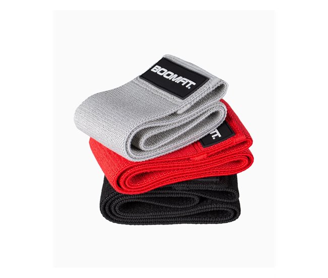 Set Bandas Elásticas Têxteis - BOOMFIT Multicor