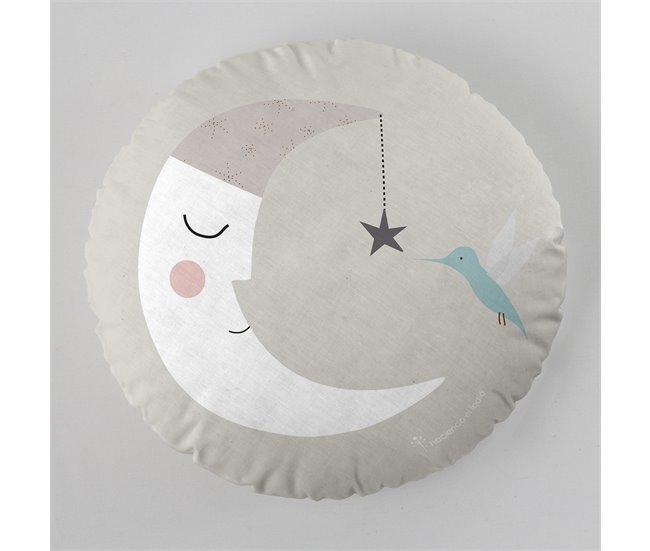ALMOFADA REDONDA COM ACOLCHOAMENTO HEI CIRCLE 4 Estampado