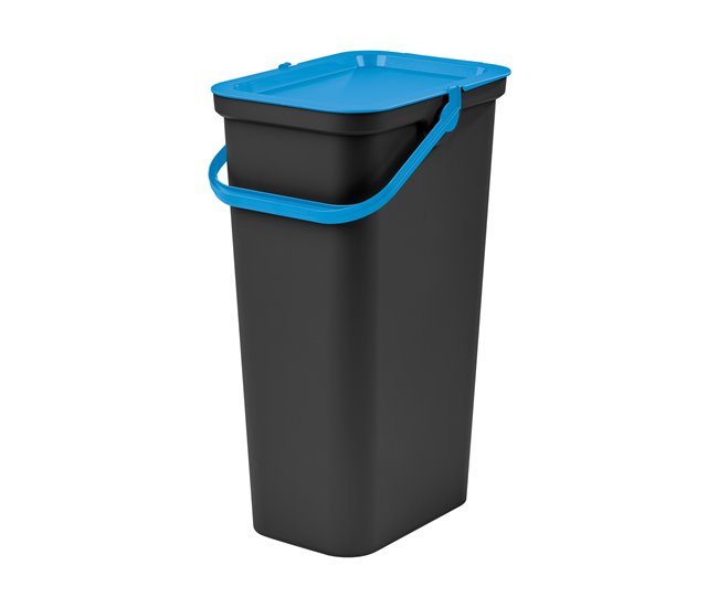 Recipientes para reciclagem Azul