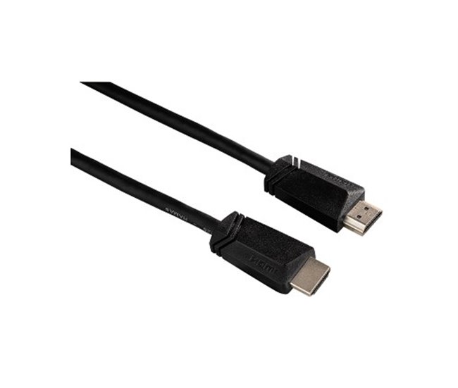 Cabo HDMI 3 metros HAMA 122101 Preto