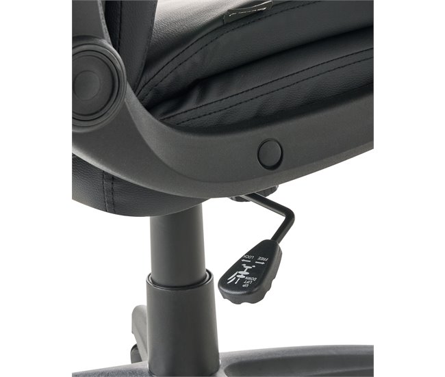 Beliani Cadeira executiva DIRECTOR Preto