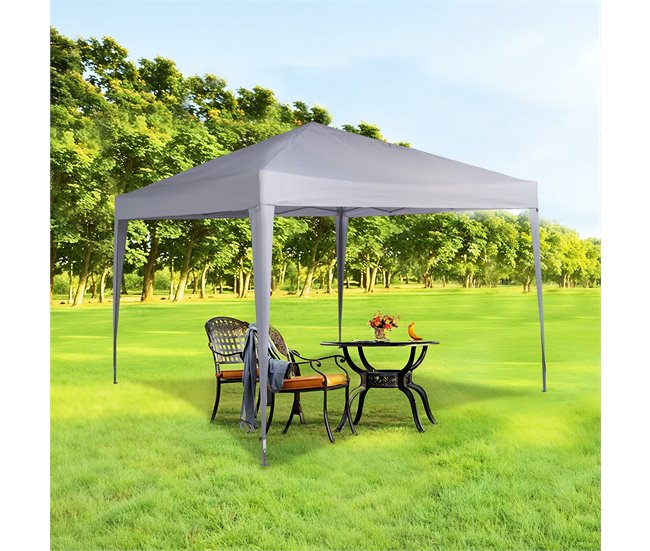 Pérgola EDEN 260x300x300cm Cinza Escuro