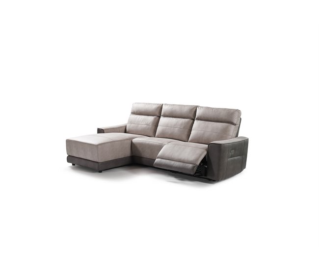 Chaise longue relax eléctrico MOON Cinza