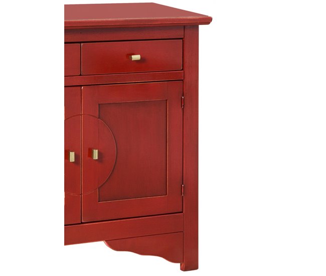 Armário Multiusos Canton Vermelho