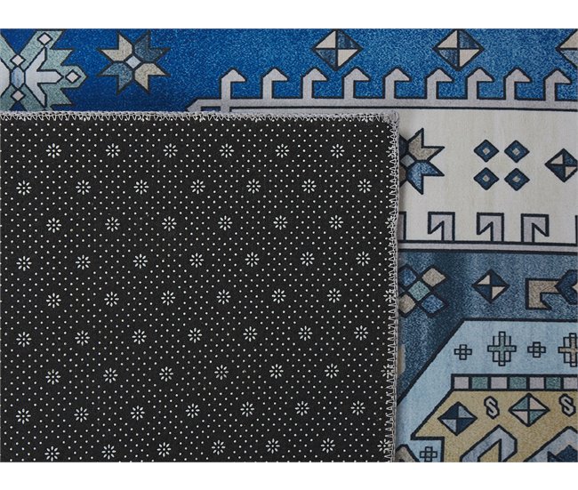 Beliani Pelos curtos PARVAKADLI 70x200 Azul